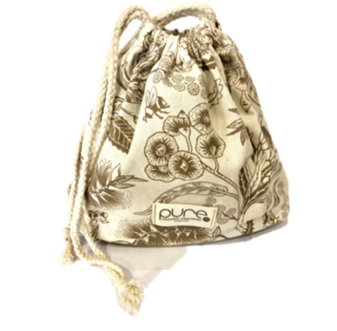 Zestaw Pure Goddess ultra nawilżenie i jedwabiste wygładzenie z Kosmetyczką Cotton Travel Bag - obrazek 2