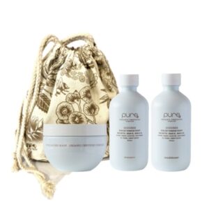 Zestaw Pure Goddess ultra nawilżenie i jedwabiste wygładzenie z Kosmetyczką Cotton Travel Bag
